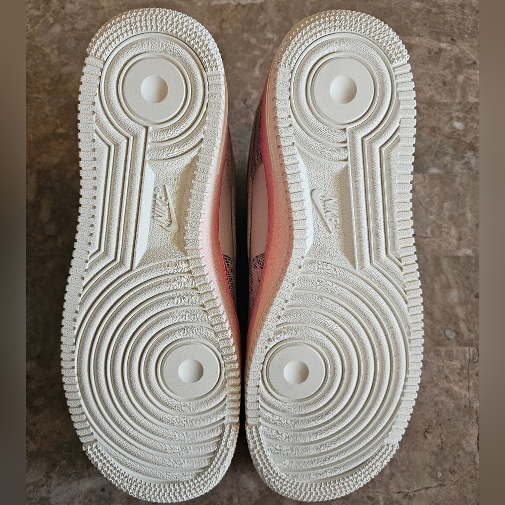Nike air force 1 low our Force 1 snakeskin shoespink #DV1031-030 women size 10.5 - Picture 7 of 13